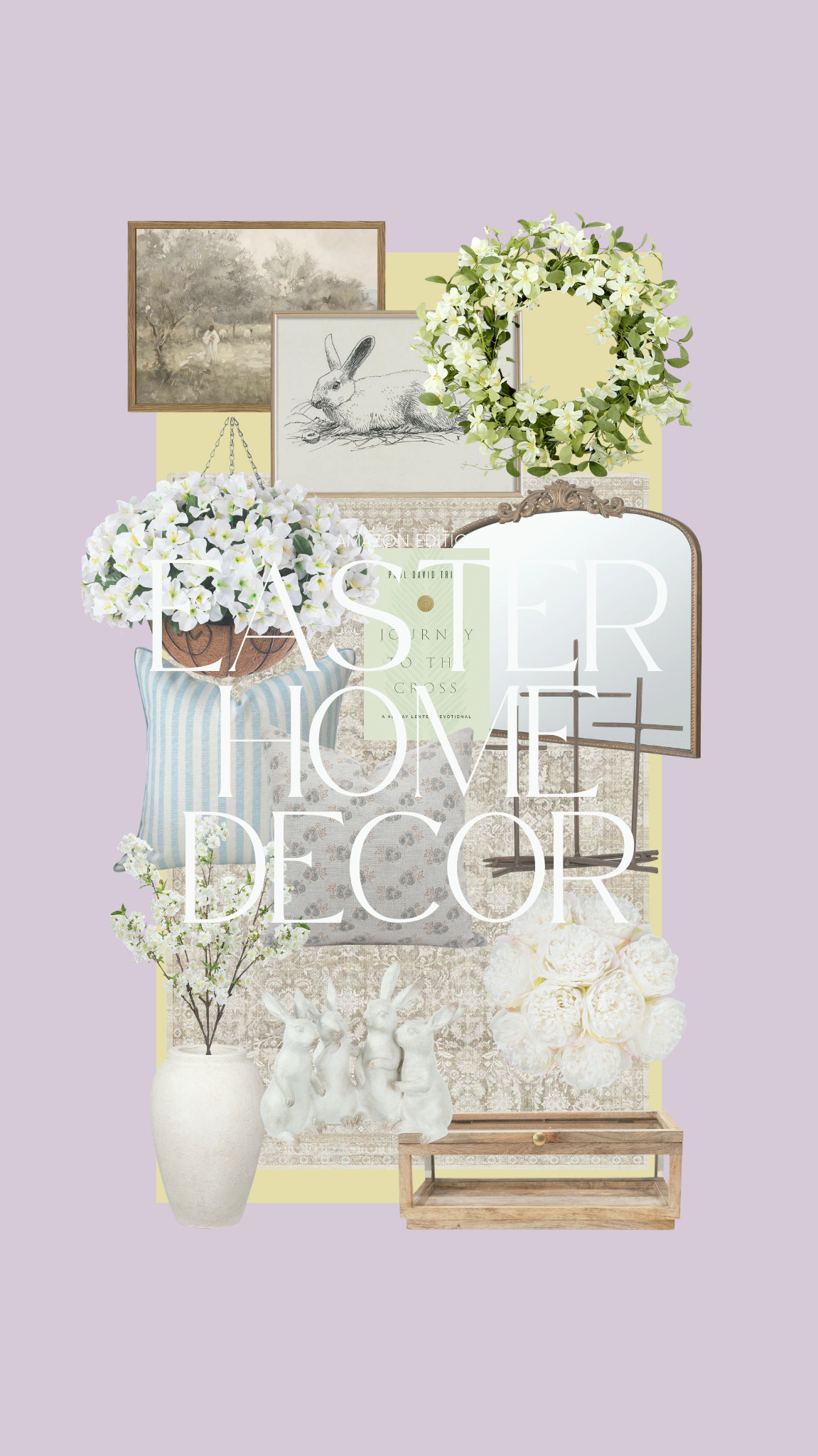 My Easter home decor picks. Cute, simple updates that make the home feel joyful and welcoming for the season. 

 #LTKdayinmylife #LTKSeasonal #LTKHome