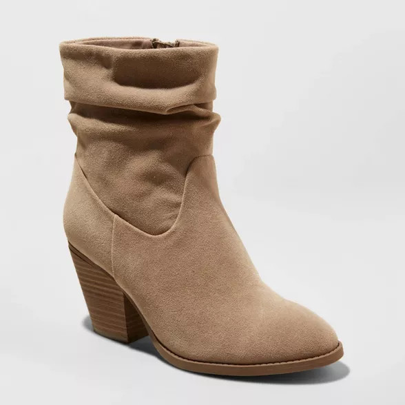 Women's Cianna Heeled Slouch Bootie - Universal Thread™ | Target