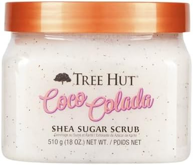 Tree Hut Coco Colada Shea Sugar Scrub, 18 oz, Ultra Hydrating and Exfoliating Scrub for Nourishin... | Amazon (US)