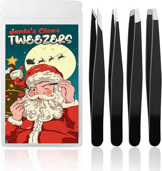 Tweezers for Women, Stocking Stuffers for Women Men Adults, Womens Gifts for Christmas White Elep... | Amazon (US)