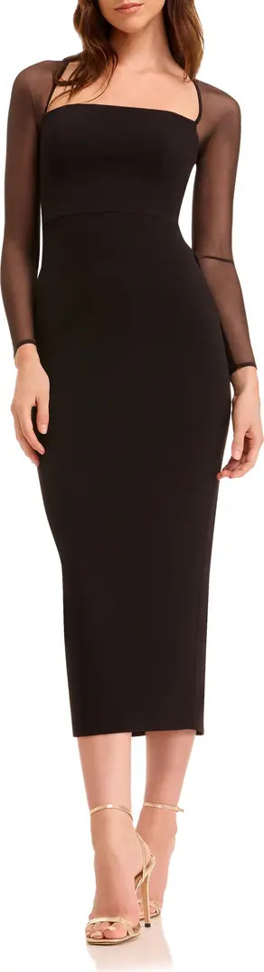 Maxine Long Sleeve Midi Dress | Nordstrom