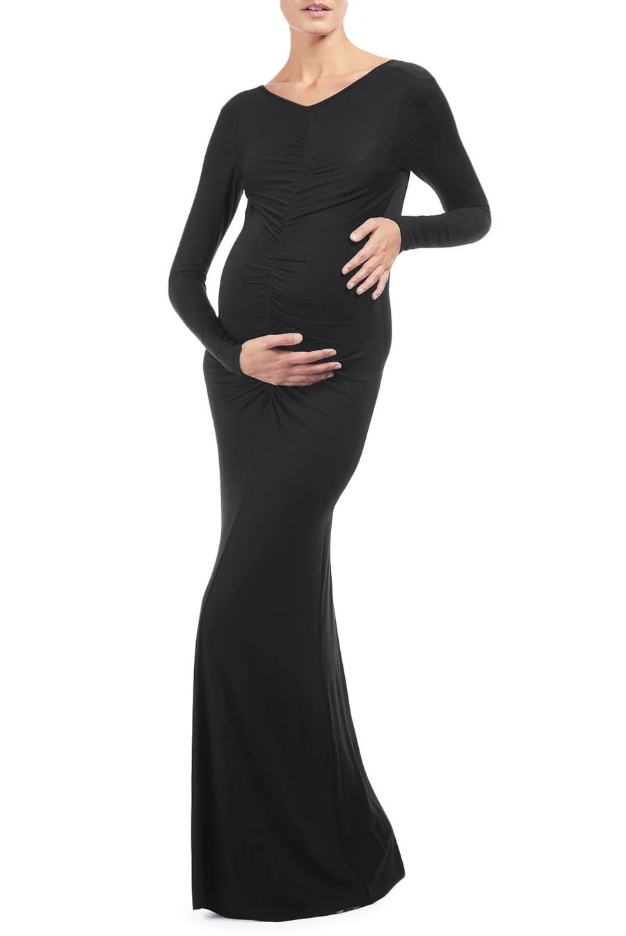 Rachel Pally Rhodes Maternity Dress - Black / L | Rachel Pally