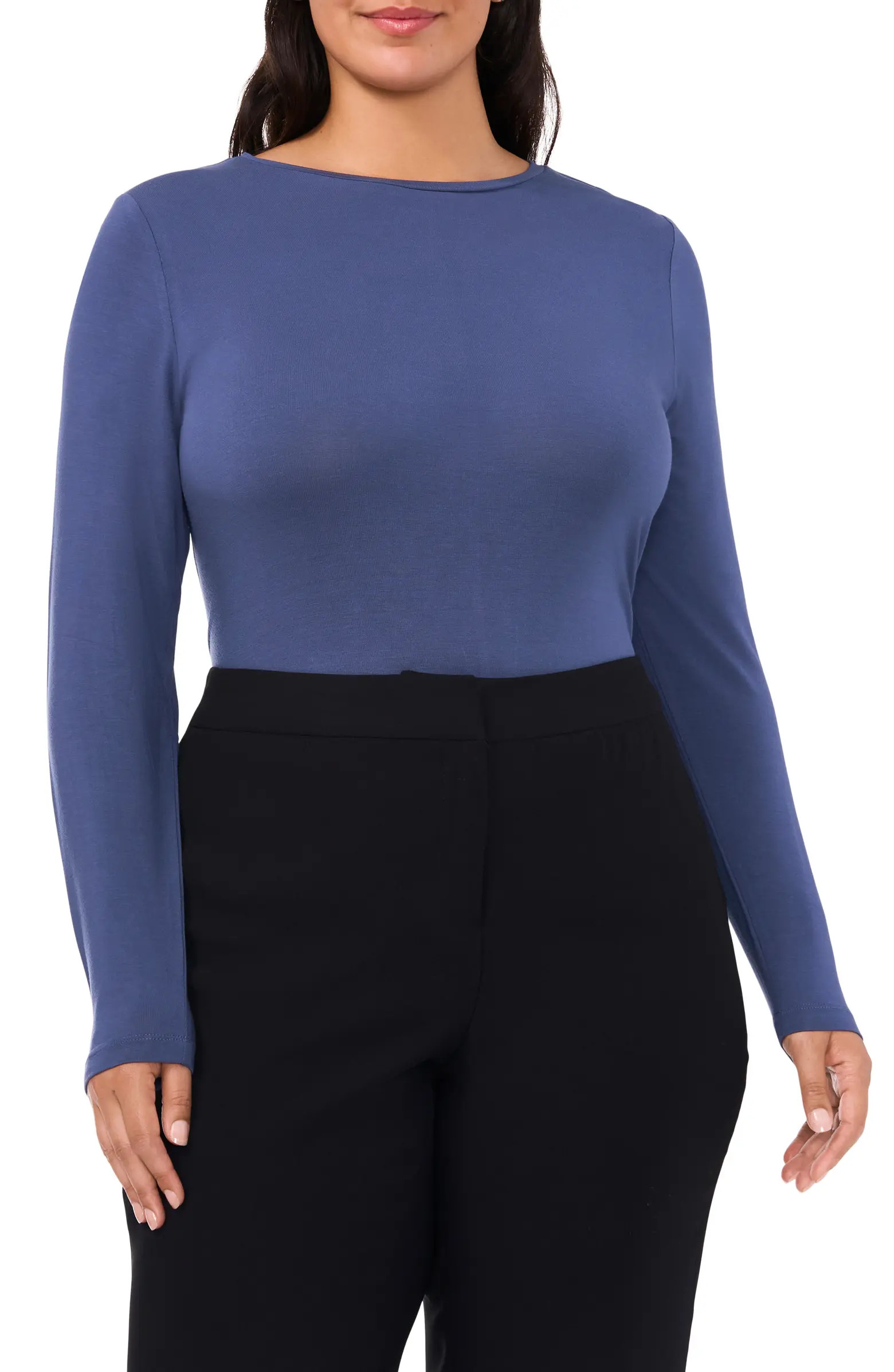 Crewneck Long Sleeve Knit Top | Nordstrom