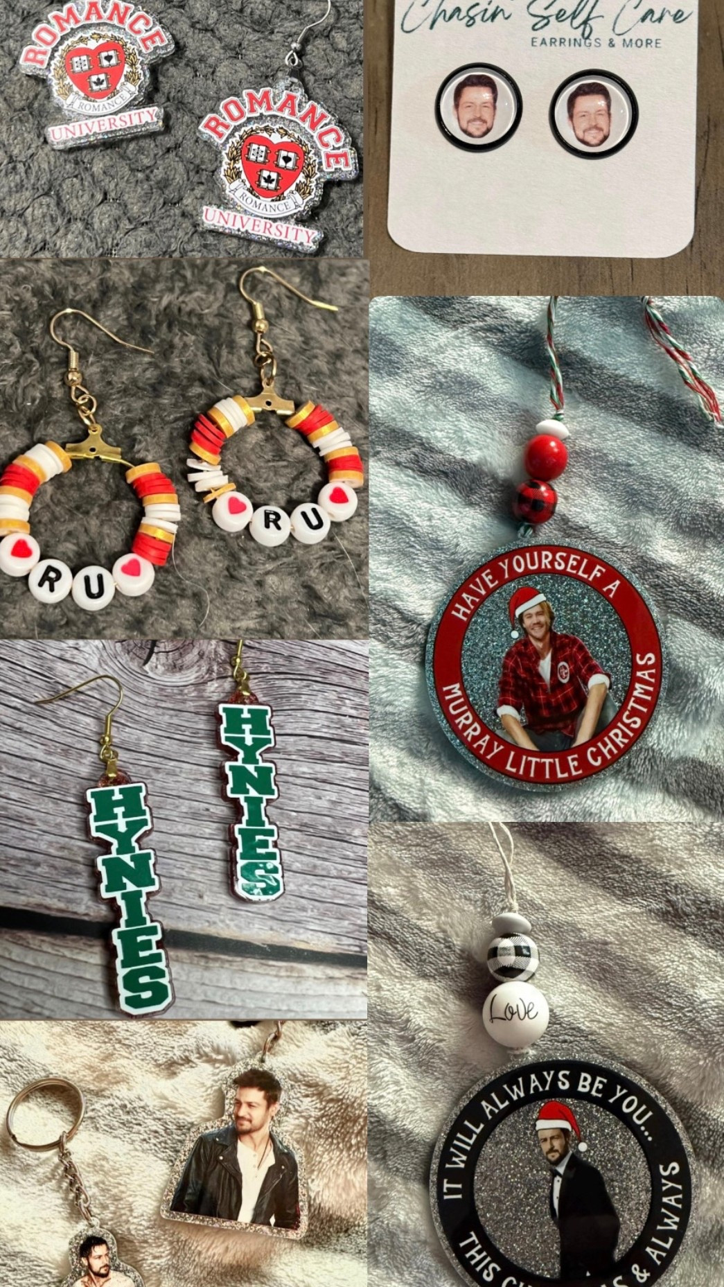 Chasin Self Care jewelry & accessories (Tyler Hynes, CMM, Romance U)