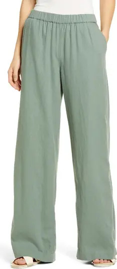 Caslon® Wide Leg Pull-On Pants | Nordstrom | Nordstrom