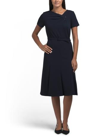 belted sheath dress | TJ Maxx