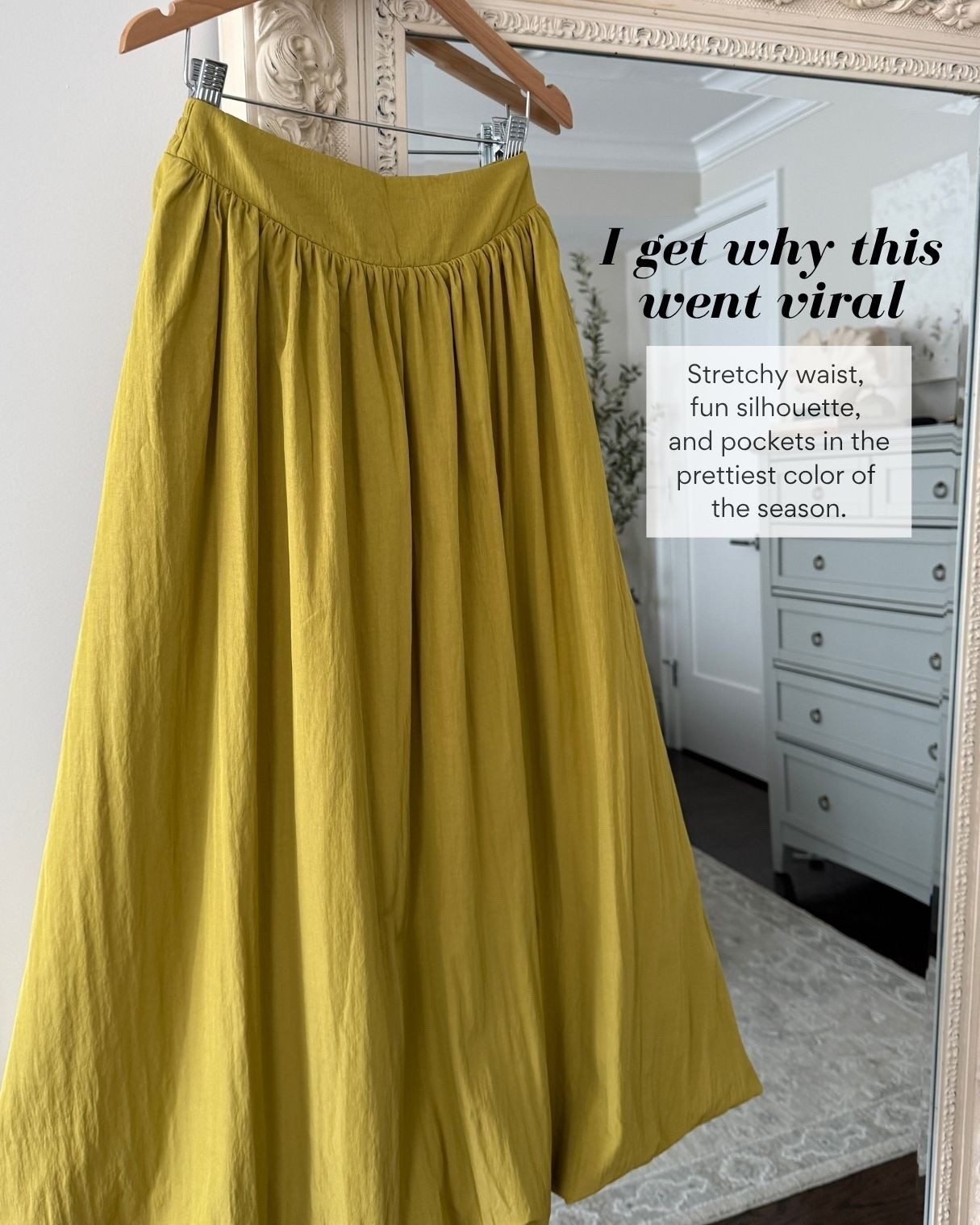 Eleven brand bubble skirt size XS runs a tad small and fits XXS waist well. Pair with a simple white tank and flat sandals!

I also tried many other similar brands but only this one and the Peassa brand linked below were short enough for me to wear with flats (as a maxi skirt). 

The Peassa size Small fits a 25/26” waist and is more green toned than the Elleven Brand

Summer 2026 outfits , Amazon fashion finds, chartreuse yellow maxi skirt 

#LTKSeasonal #LTKPetite