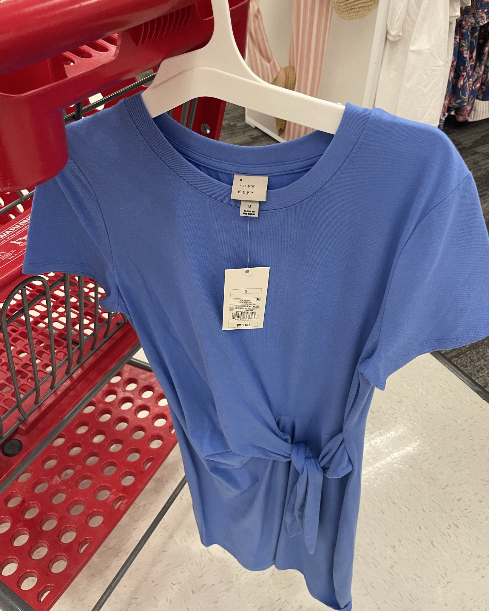 Short Sleeve Tie-Front Knit Mini Dress - A New Day

#LTKPetite #LTKWorkwear