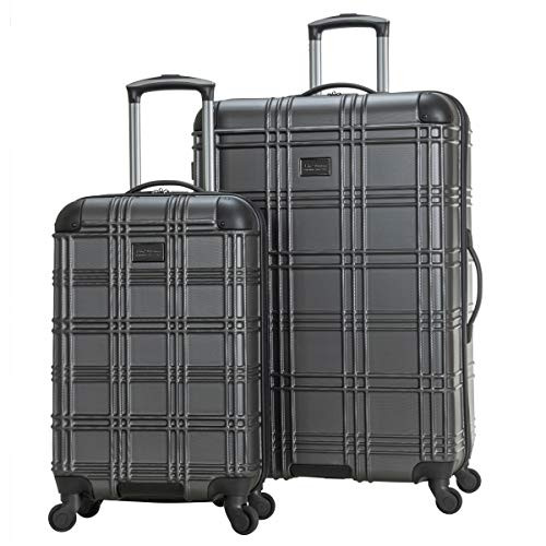 Ben Sherman Nottingham Lightweight Hardside 4-Wheel Spinner Travel Luggage, Charcoal, 2-Piece Set... | Amazon (US)