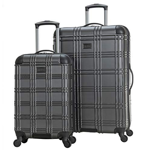 Ben Sherman Nottingham Lightweight Hardside 4-Wheel Spinner Travel Luggage, Charcoal, 2-Piece Set... | Amazon (US)