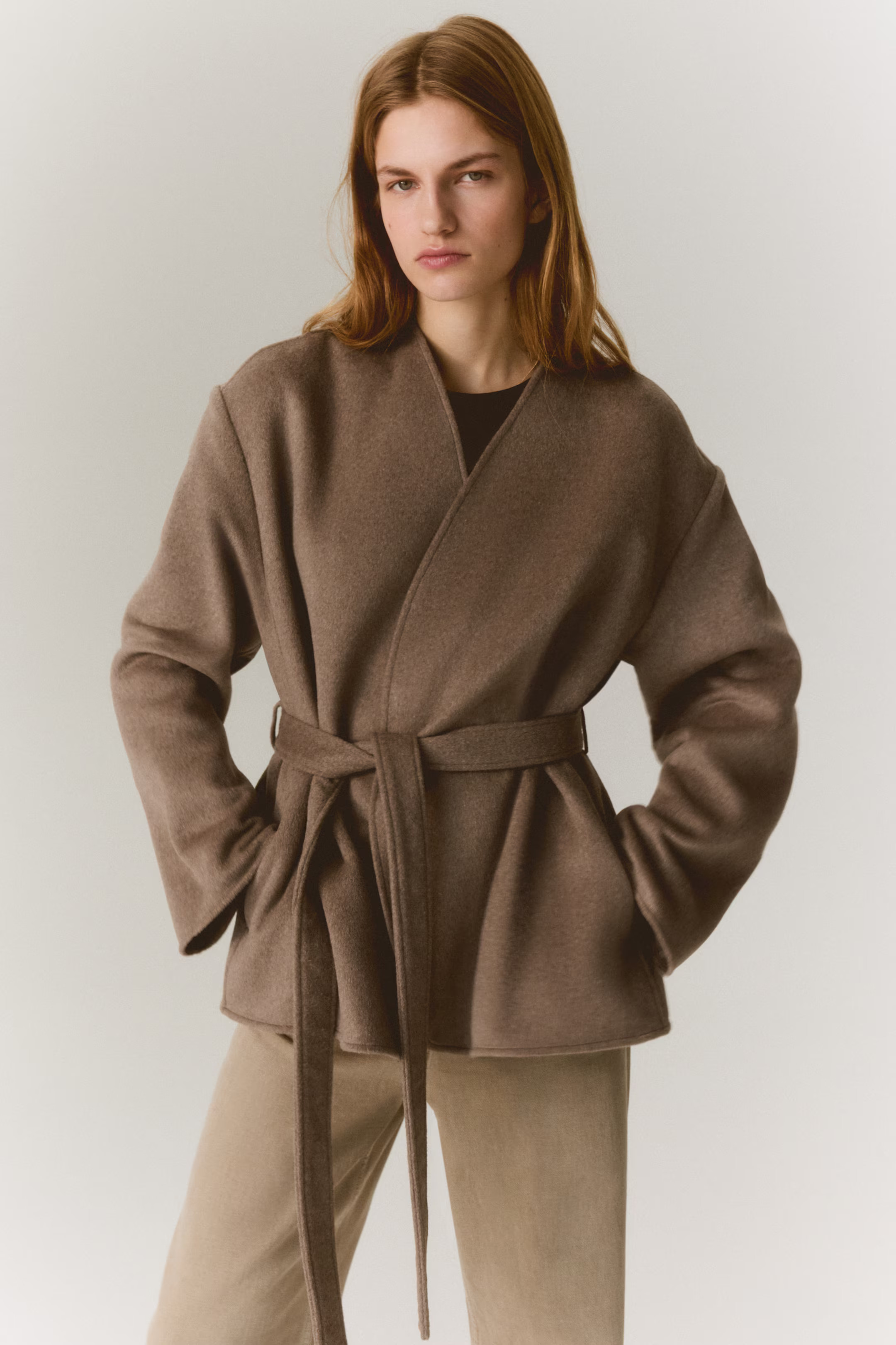 Tie-Belt Coat | H&M (US + CA)