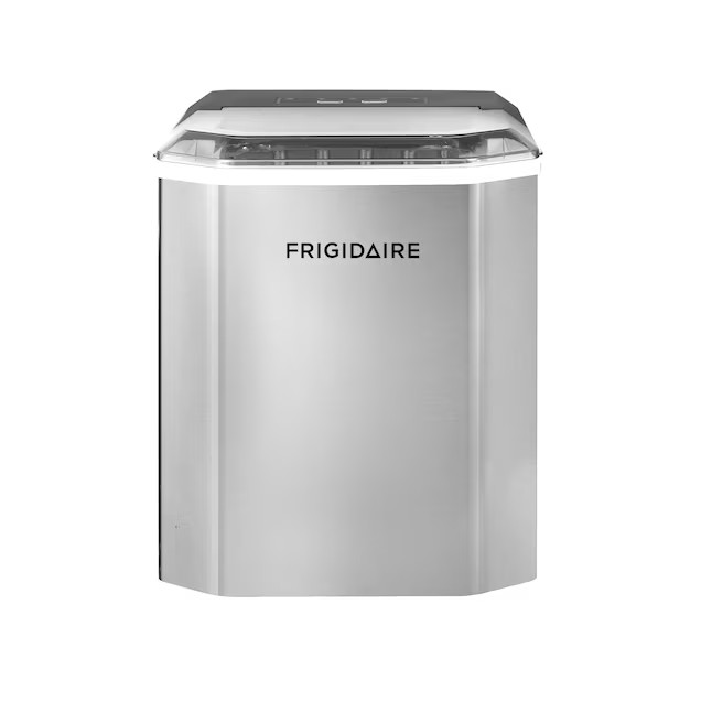 Frigidaire 26-lb Ice Per day Countertop Bullet Ice Maker ( Stainless ) | Lowe's