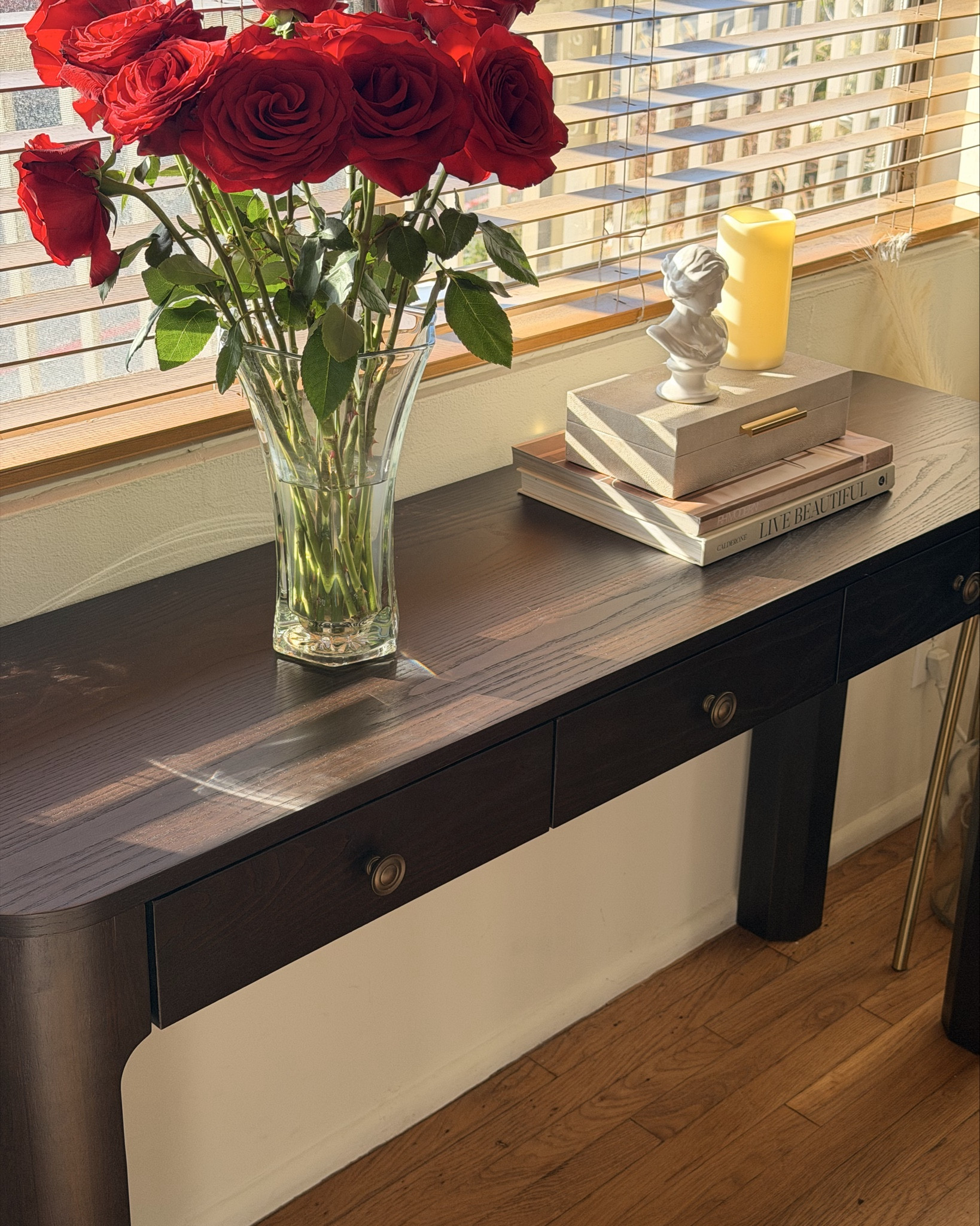 New entry way table! Also using it as a desk since I work from home  

#LTKHome