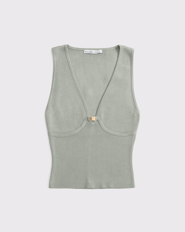 Plunge Hardware Top | Abercrombie & Fitch (US)
