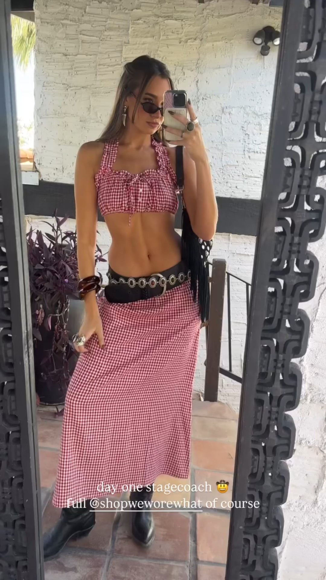 Stagecoach ready ❤️ 

 

#LTKFestival #LTKStyleTip