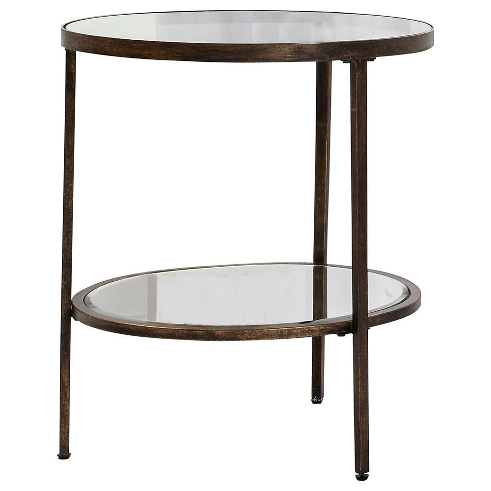 Gallery Hudson Side Table in Aged Bronze | Olivia's.com | Olivia's