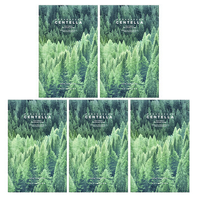 SKIN1004, Madagascar Centella, Tea-Trica Relaxing Beauty Mask, 5 Sheets, 0.81 fl oz (24 ml) Each | iHerb