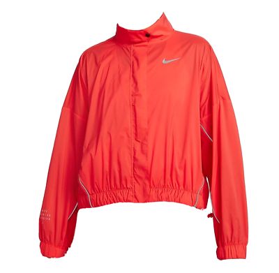 Nike Women Size XS Crimson Run Division Packable Jacket Reflective New R$130 | eBay US