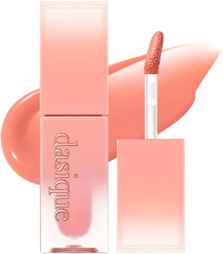 dasique Juicy Dewy Tint (01 Mood Mango) | Long-wearing Glossy Lip Stain, Non-sticky | Vegan, Crue... | Amazon (US)