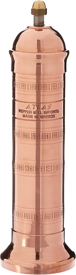 Pepper Mill Imports Atlas Salt Mill, Copper, 8" | Amazon (US)