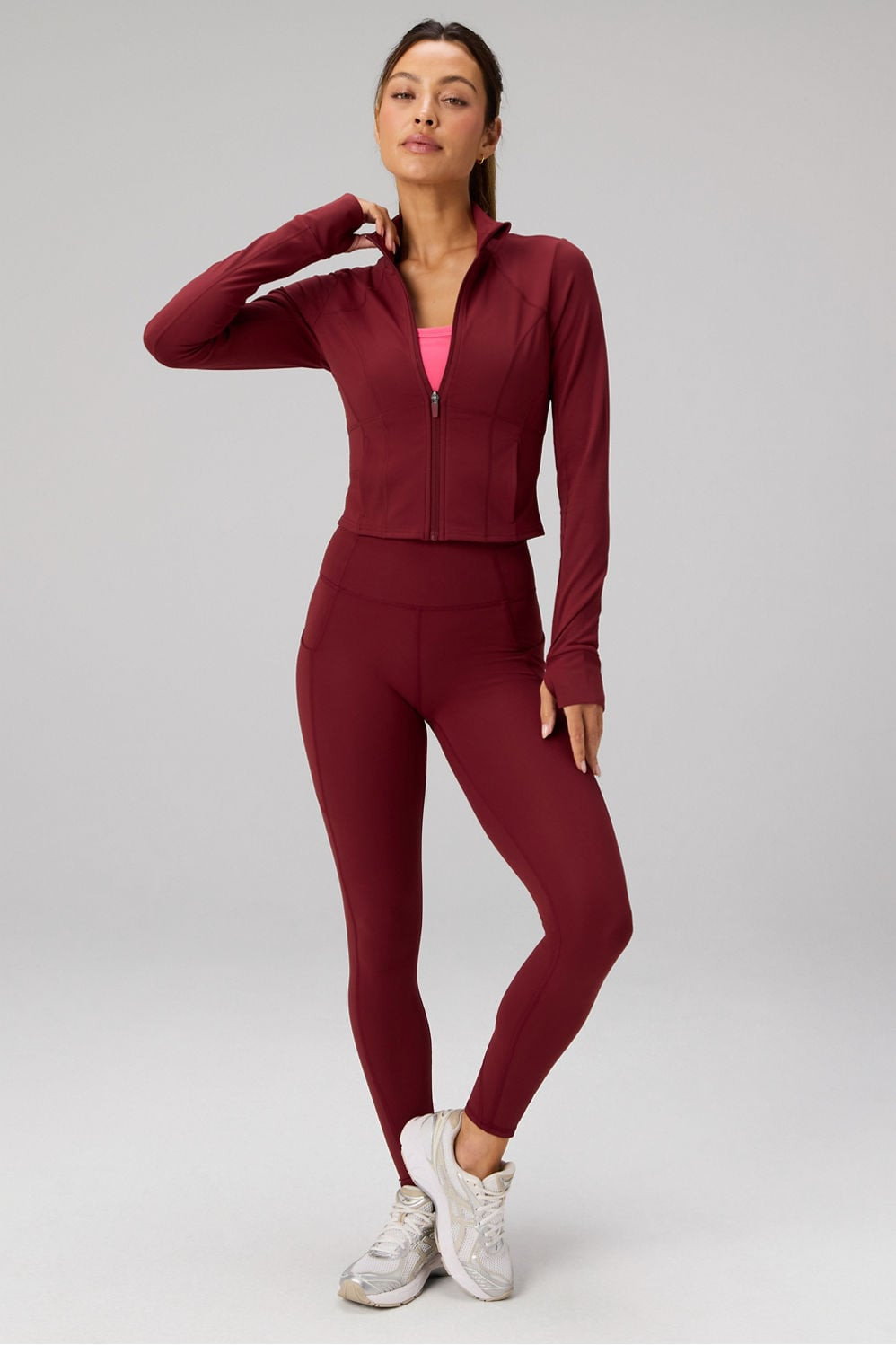 Perfect Storm Cropped Train Jacket | Fabletics