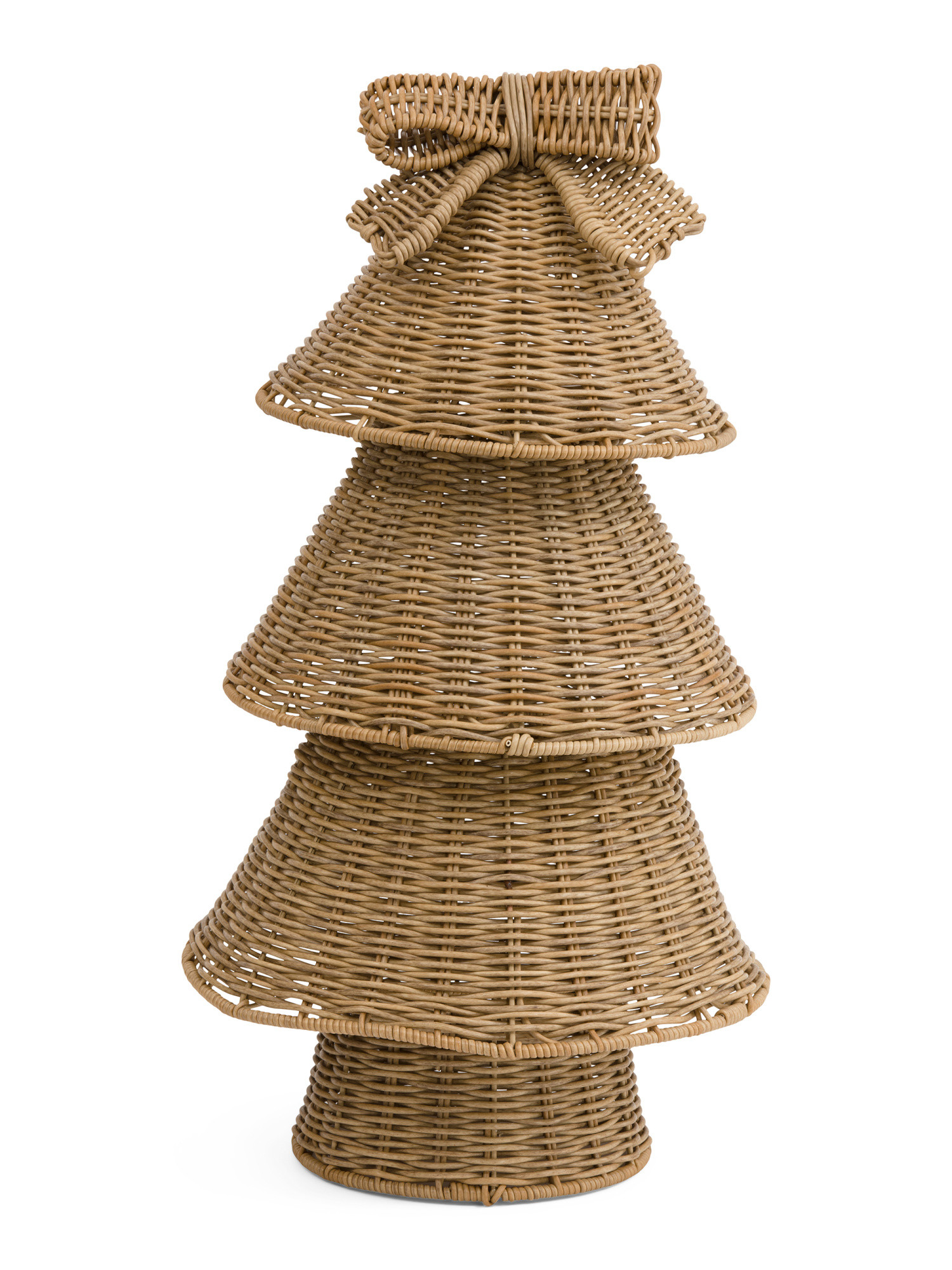 Rattan Woven Christmas Tree | TJ Maxx