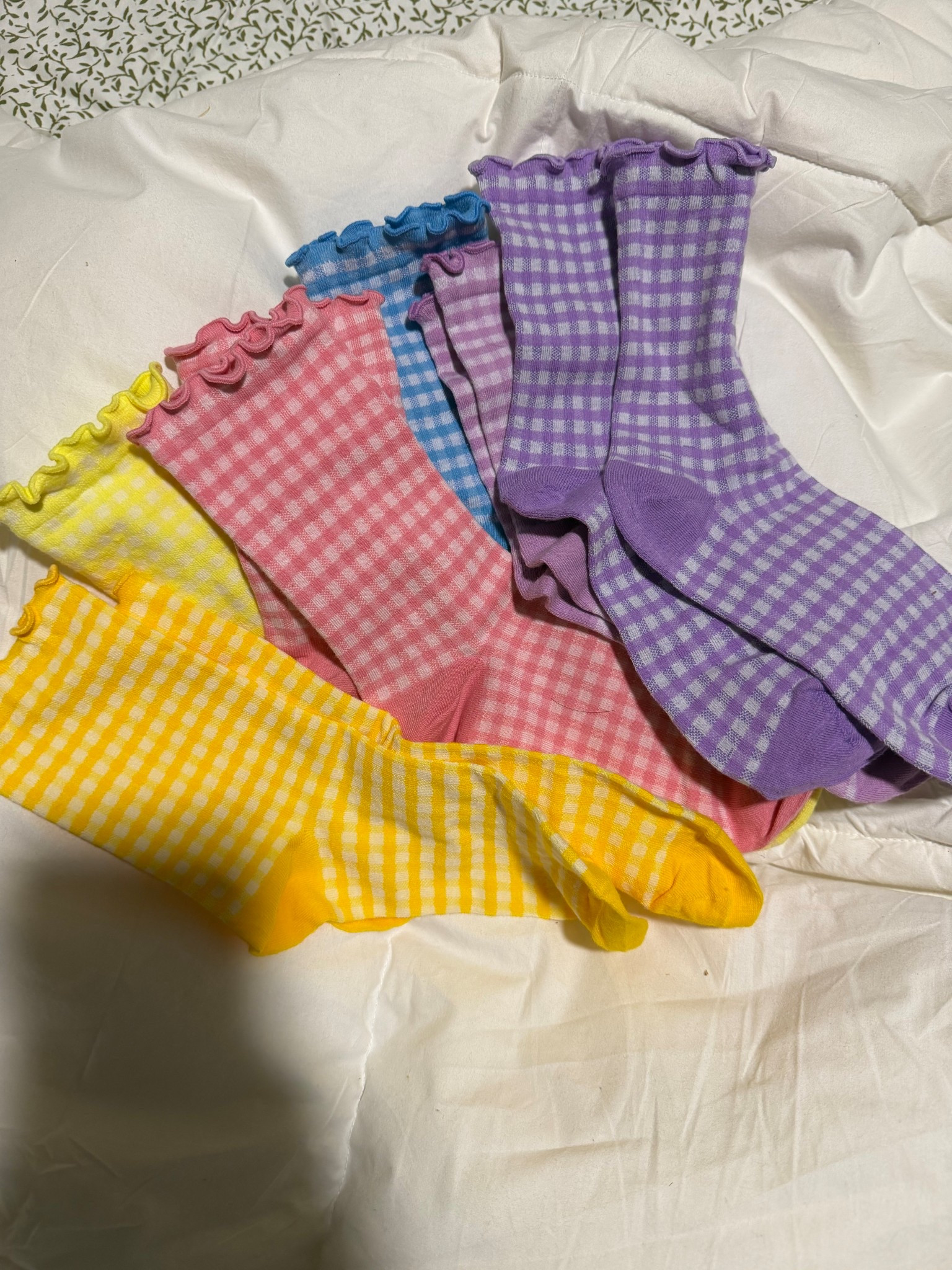 Easiest, fun way to add some color to your wardrobe if you are on the fence - fun socks!!! These are adorable- I had another colorway pack and had to grab these for spring and summer! 

#LTKmomlife #LTKootd