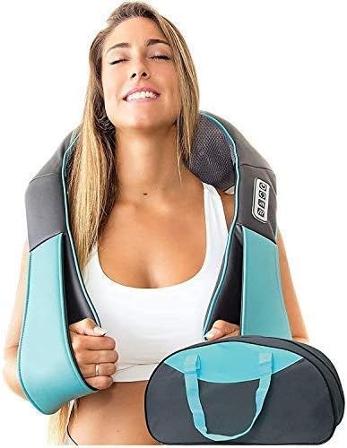 Shiatsu Back Shoulder and Neck Massager with Heat - Deep Tissue Kneading Pillow Massage for Neck,... | Amazon (US)