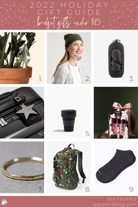 2022 Holiday Gift Guide: Budget Gifts Under $25

—

Head to the blog for all the links and more info!

#LTKtravel #LTKSeasonal #LTKGiftGuide