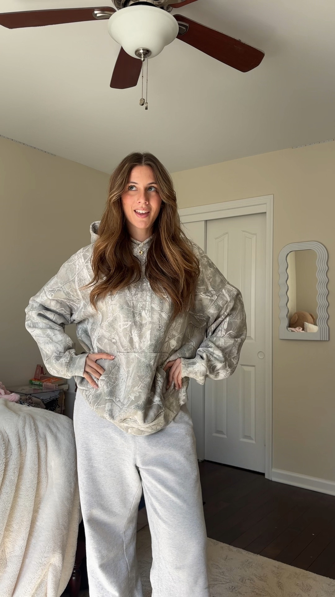 Camo hoodie outfit inspo!
#loungewear

#LTKselfcare #LTKootd #LTKgrwm