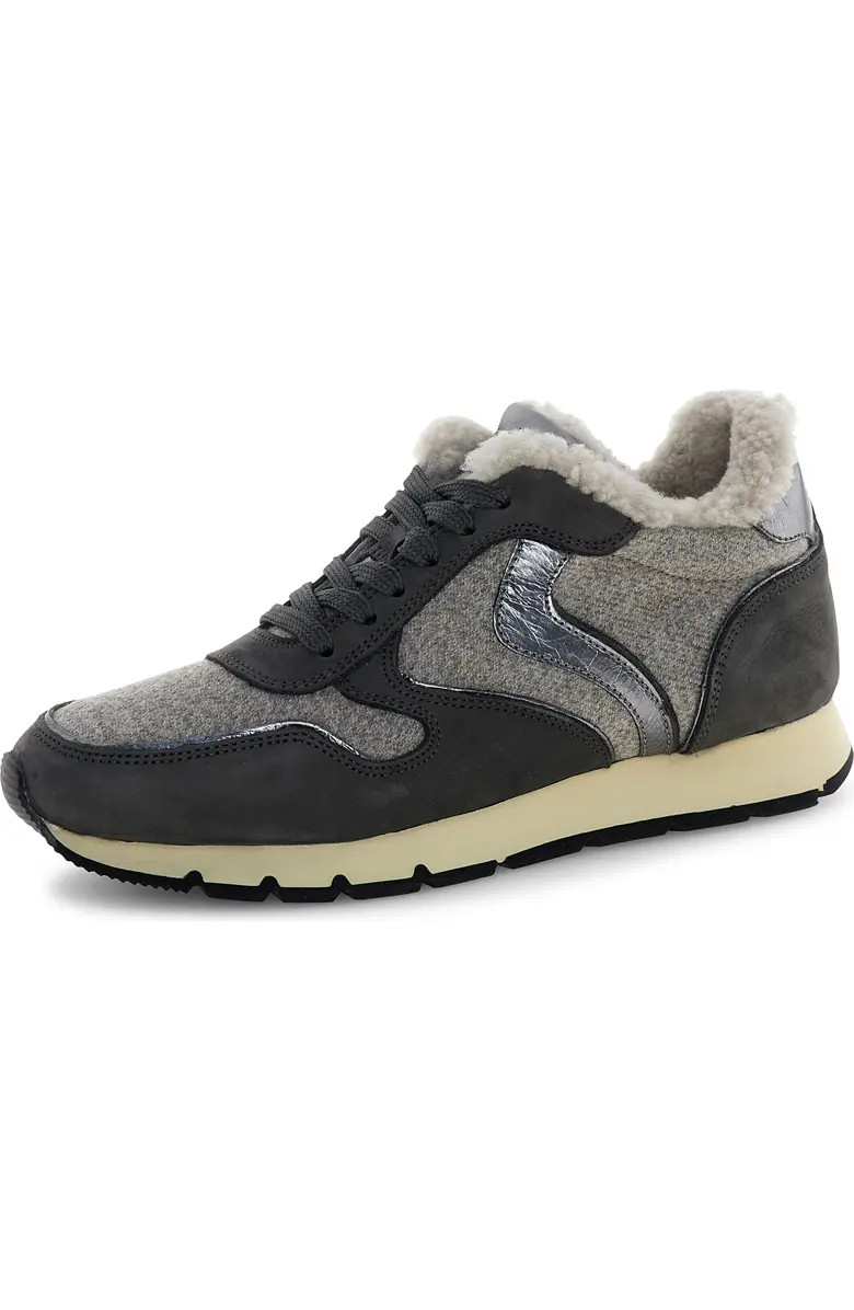 Julia Genuine Shearling Sneaker (Women) | Nordstrom