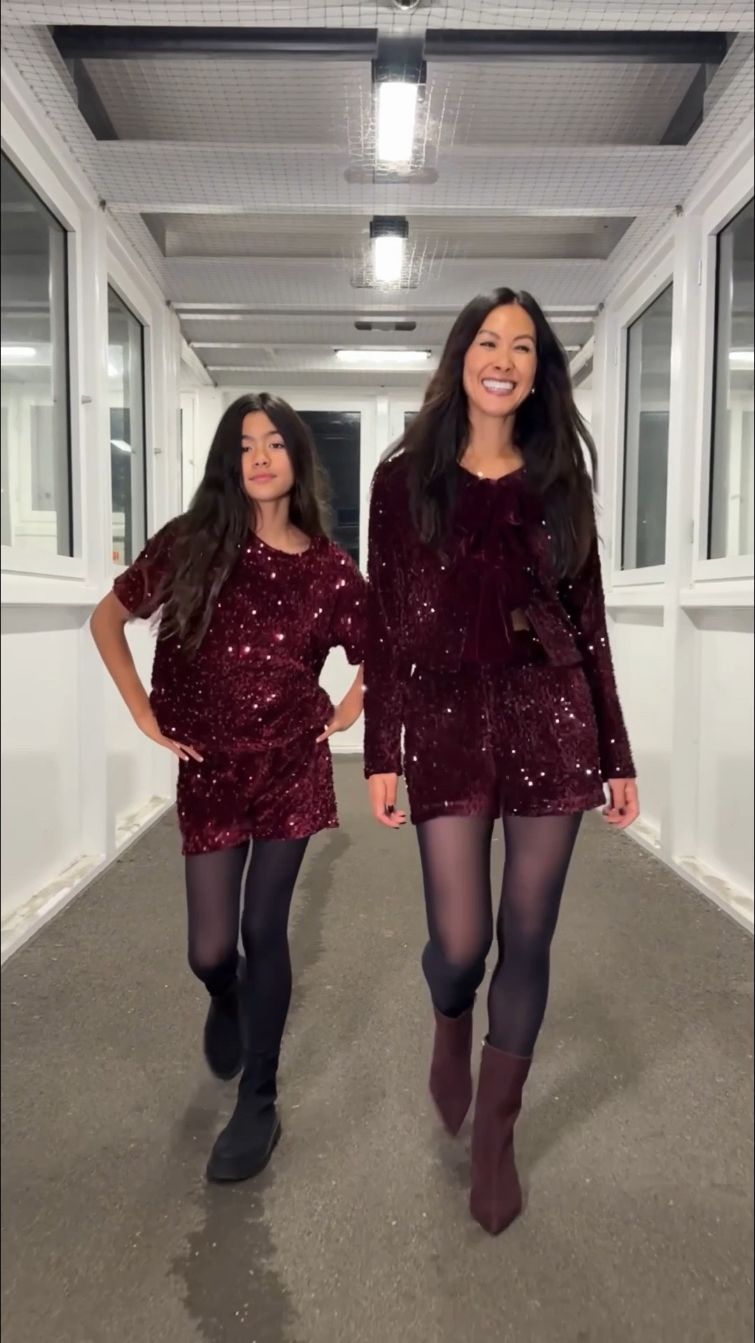 Matching with my mini me for as long as I possibly can 💕 I can’t cope with how cute these @fandfclothing party outfits are — and how beautiful my little twin looks! 🫶

#LTKfamily #LTKuk #LTKfestive
