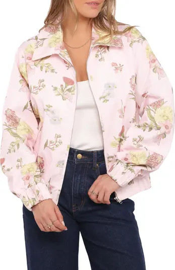 Calvin Floral Twill Jacket | Nordstrom