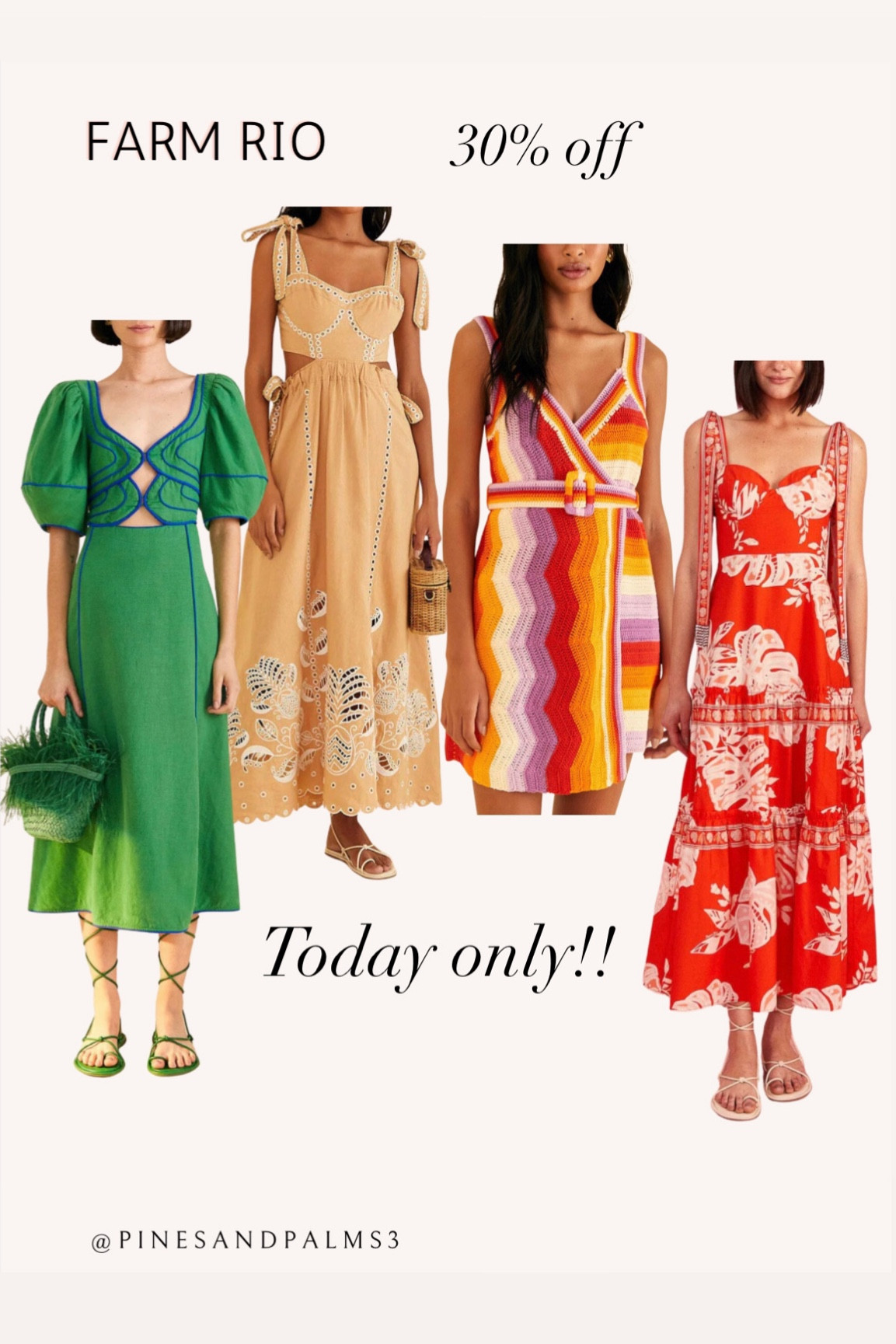 knee length dresses for ladies The Kiss Multicolor Sleeveless Midi Dress – FARM Rio