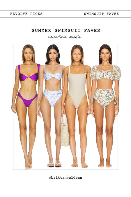 Summer swimsuit favorites from Revolve! These are so gorgeous 🤍 

revolve l swimsuit l revolve swim