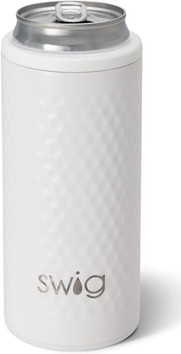 Swig Life Skinny Can Cooler, 12oz Insulated Slim Can Holder, Stainless Steel Cooler, Covers for T... | Amazon (US)