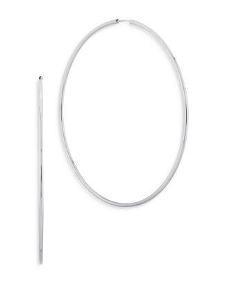 Endless Hoop Earrings in Sterling Silver - 100% Exclusive | Bloomingdale's (US)