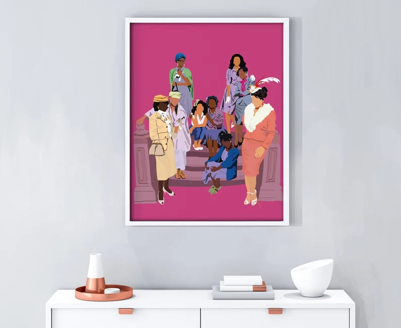 The Women of Brewster Place, African American Art, Feminist Art,christmas Gift for Sister, Gift f... | Etsy (US)