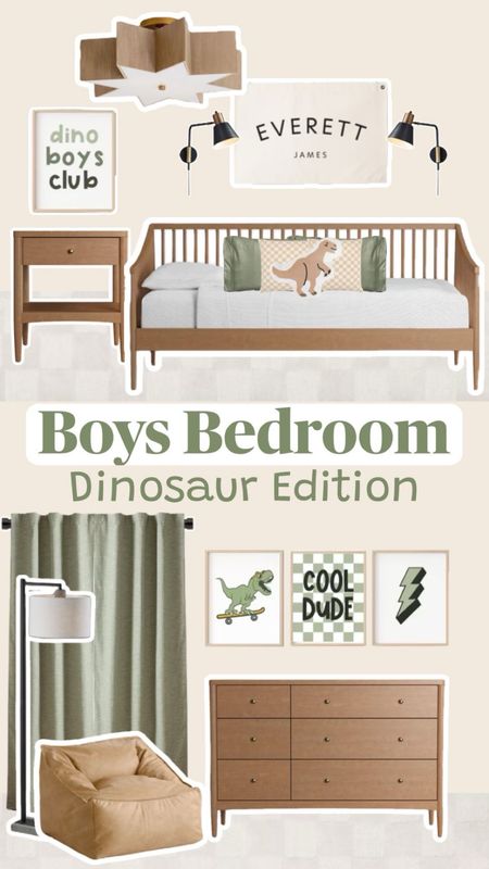 Boys Dinosaur Bedroom Decor #modernboysroom #dinosaurdecor #dinosaurbedroomdecor #bigsboysbedroom #kidsbedroomfurnityre #kidsbedroomdecor #dinosaurwallart 

#LTKhome #LTKfamily #LTKkids