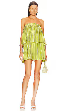 L'IDEE Reveries Mini Dress in Mojito from Revolve.com | Revolve Clothing (Global)