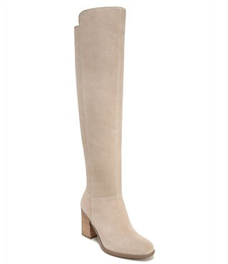 Naturalizer Kyrie Water Repellant Burnished Suede Tall Boots | Dillard's | Dillard's