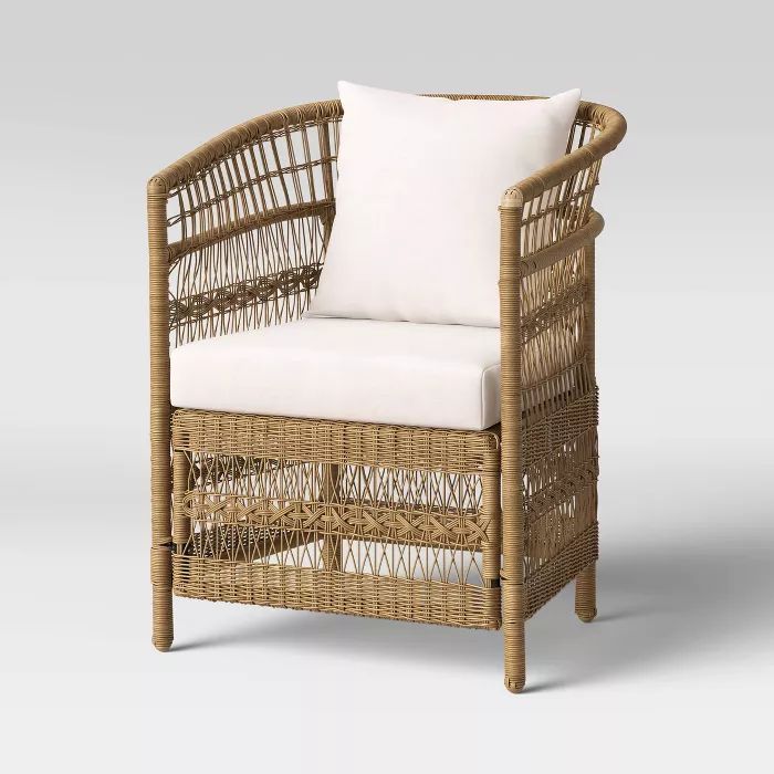 Mulberry 2pk Patio Chair - Natural - Threshold™ | Target