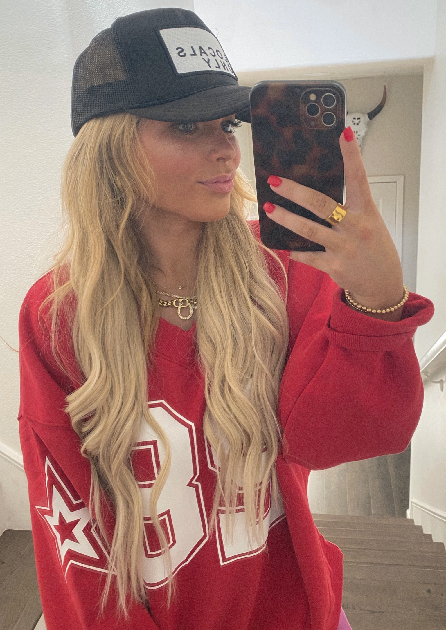 Target crewneck! Sized up to a size large for a baggy fit ♥️🏈

#LTKStyleTip