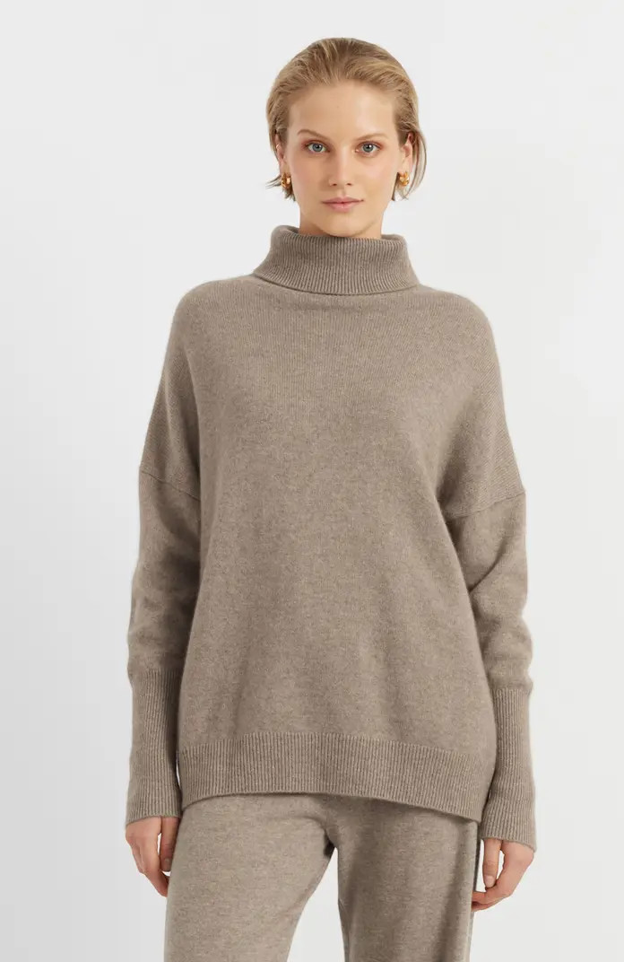Pure Cashmere Roll Neck Sweater | Nordstrom