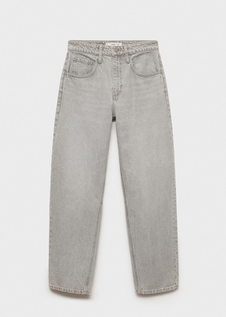 Jeans Bet balloon high rise - Woman | MANGO United Kingdom | MANGO (UK)