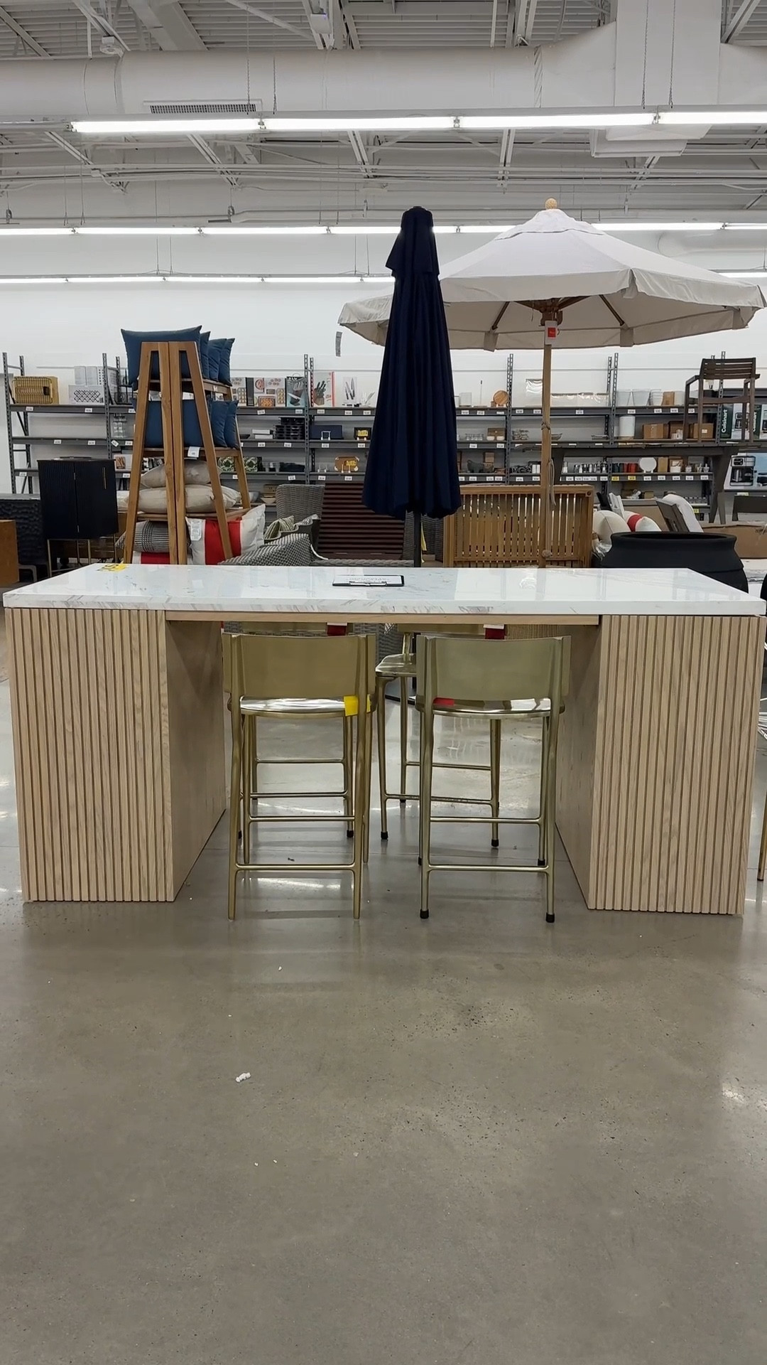 A true showpiece for the kitchen! 😍 The Batten 84” Natural Oak Wood Kitchen Island from Crate & Barrel feels like a custom, built-in piece that instantly elevates the entire space. 🤎 The fluted oak base adds beautiful texture, while the marble top brings in a soft, luxe contrast with subtle veining. 🤍 I love how functional it is too—six smooth soft-close drawers, generous prep space, and seating for gathering all in one. It’s practical, well-made, and genuinely feels like a piece of art living at the center of the kitchen! ✨ #KitchenDesign #KitchenIsland #ModernKitchen

#LTKSaleAlert #LTKHome