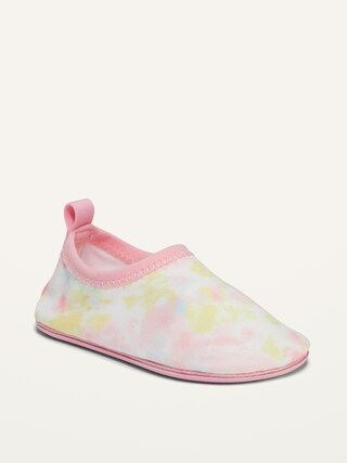 Unisex Tie-Dye Swim Shoes for Baby | Old Navy (US)