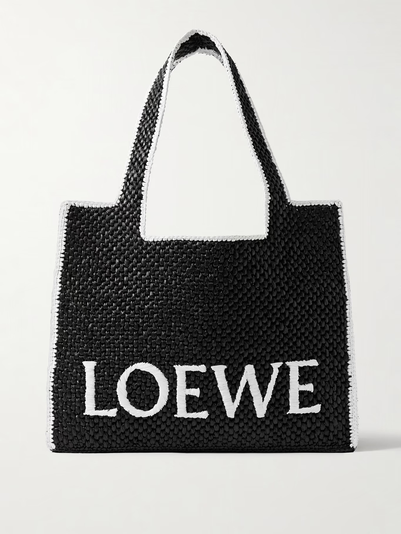 + Paula’s Ibiza Logo-Embroidered Raffia Tote Bag | Mr Porter (US & CA)