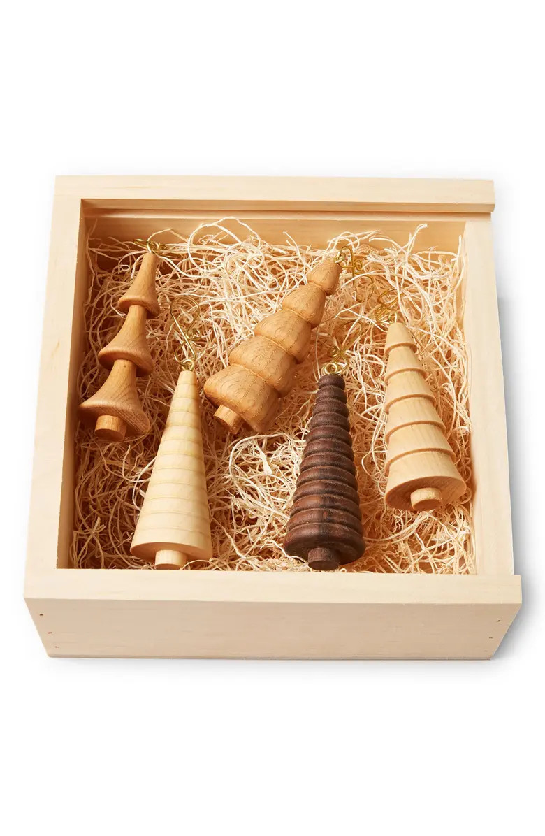 Farmhouse Pottery Set of 5 Woodland Ornaments | Nordstrom | Nordstrom Canada