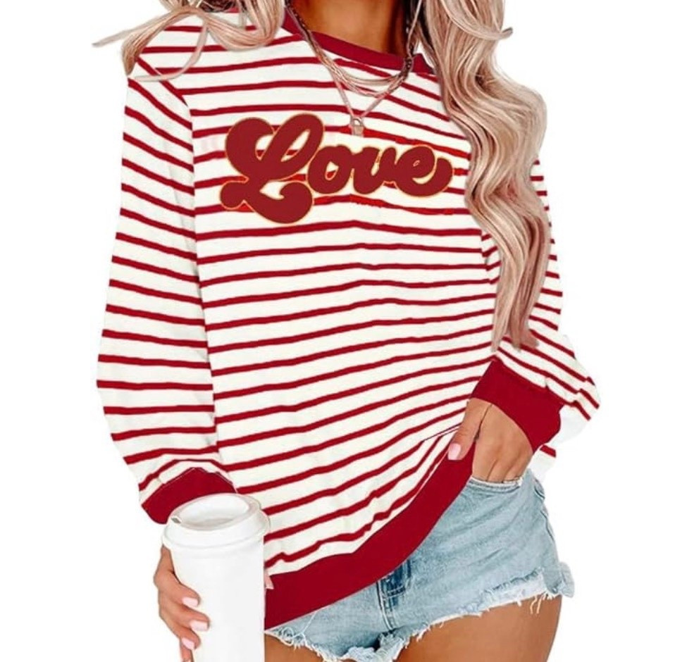 Love sweatshirt
Valentine’s Day


#LTKstorytime #LTKValentine #LTKSeasonal